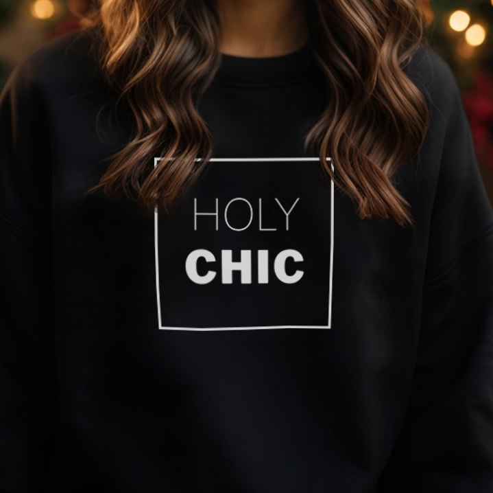 Tričko s potiskem Holy CHIC