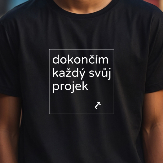 Tričko s potiskem Projekt