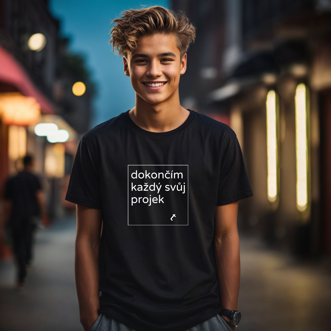 Tričko s potiskem Projekt